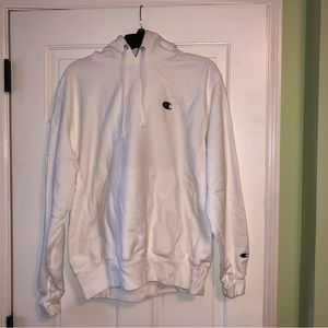 White Champion Hoodie